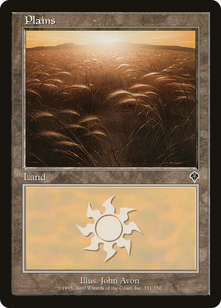 Plains | Invasion #331 [foil]