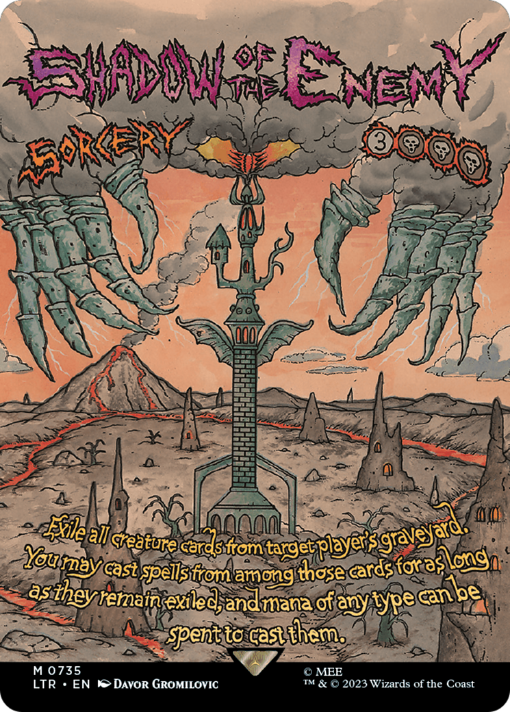 Shadow of the Enemy | The Lord of the Rings: Tales of Middle-earth #735 [foil]