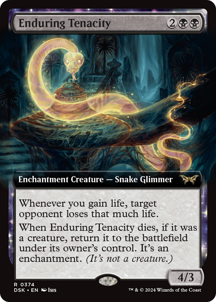 Enduring Tenacity | Duskmourn: House of Horror #374 [foil]