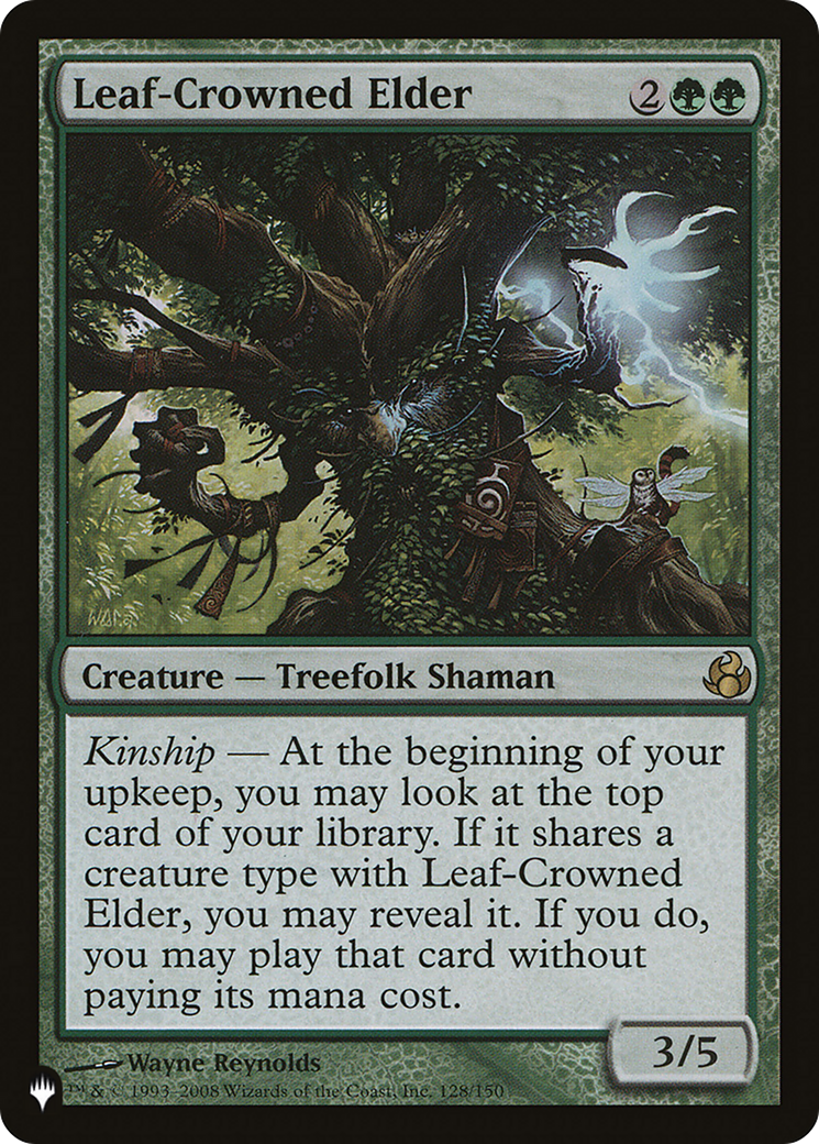 Leaf-Crowned Elder | The List #MOR-128
