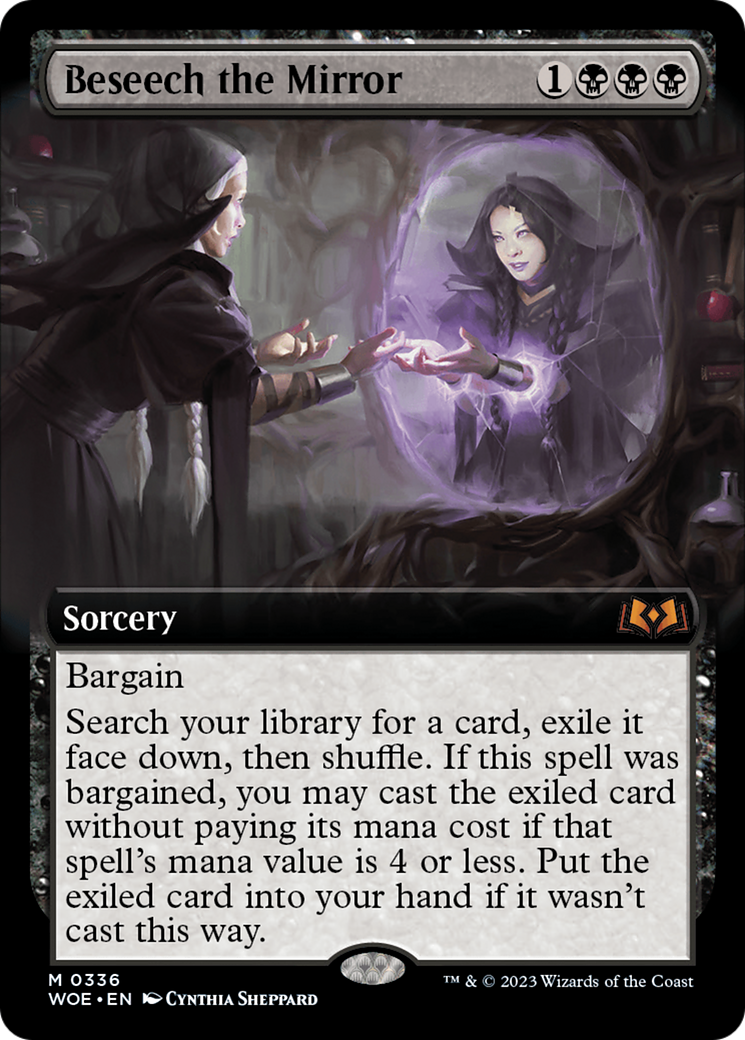 Beseech the Mirror | Wilds of Eldraine #336 [foil]