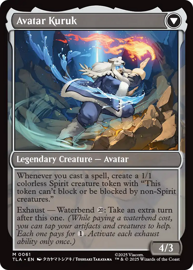 The Legend of Kuruk // Avatar Kuruk | Avatar: The Last Airbender #61 [foil]