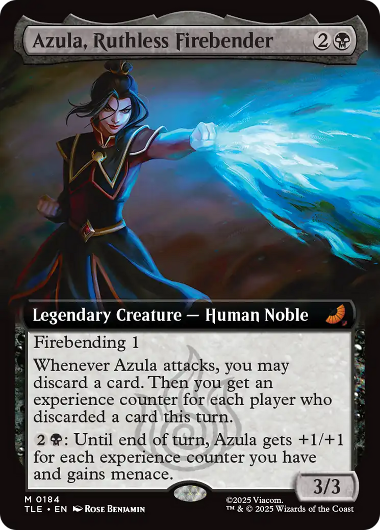 Azula, Ruthless Firebender | Avatar: The Last Airbender Eternal #184 [foil]