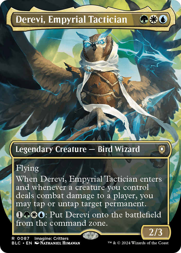 Derevi, Empyrial Tactician | Bloomburrow Commander #87