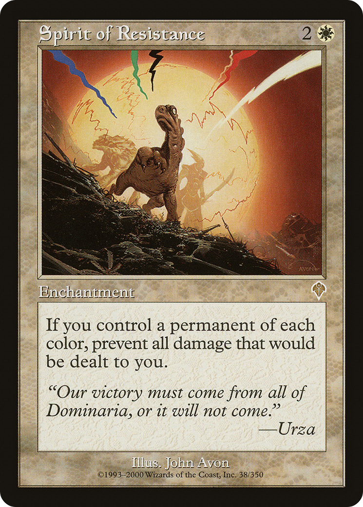 Spirit of Resistance | Invasion #38 [foil]