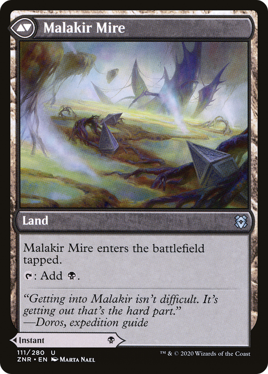 Malakir Rebirth // Malakir Mire | Zendikar Rising #111 [foil]