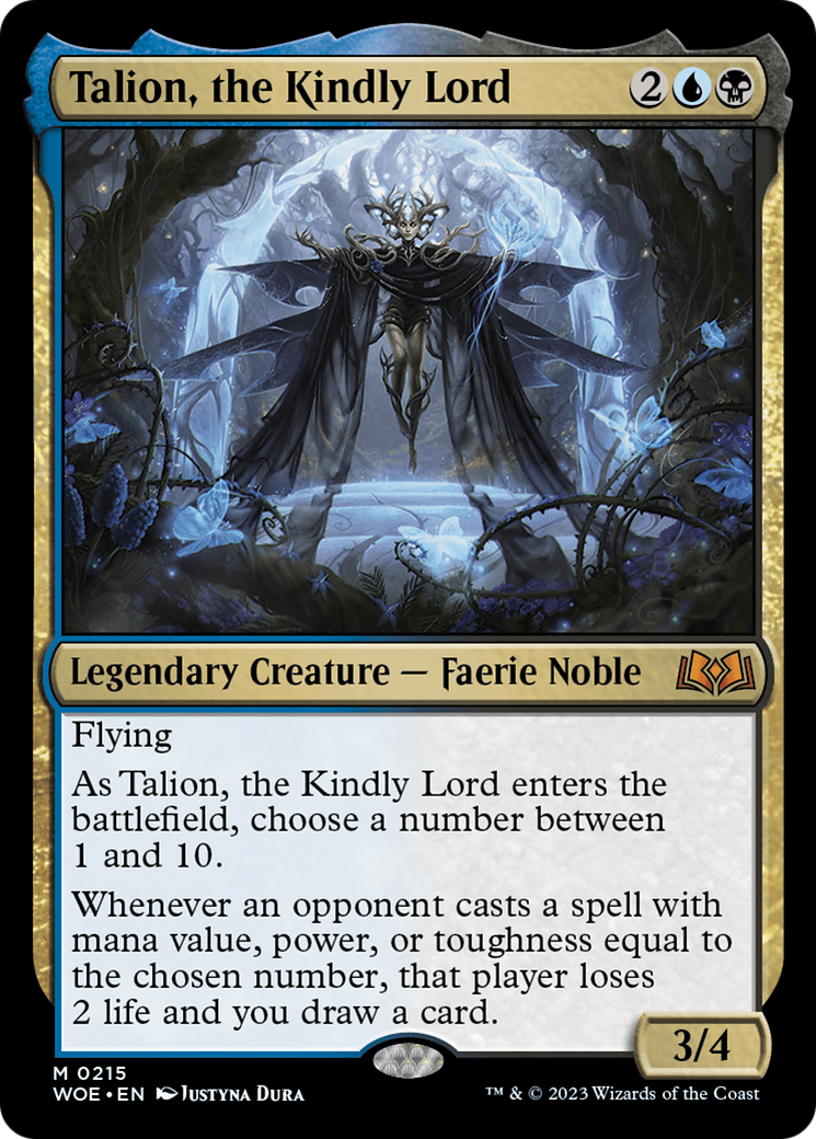Talion, the Kindly Lord | Wilds of Eldraine #215