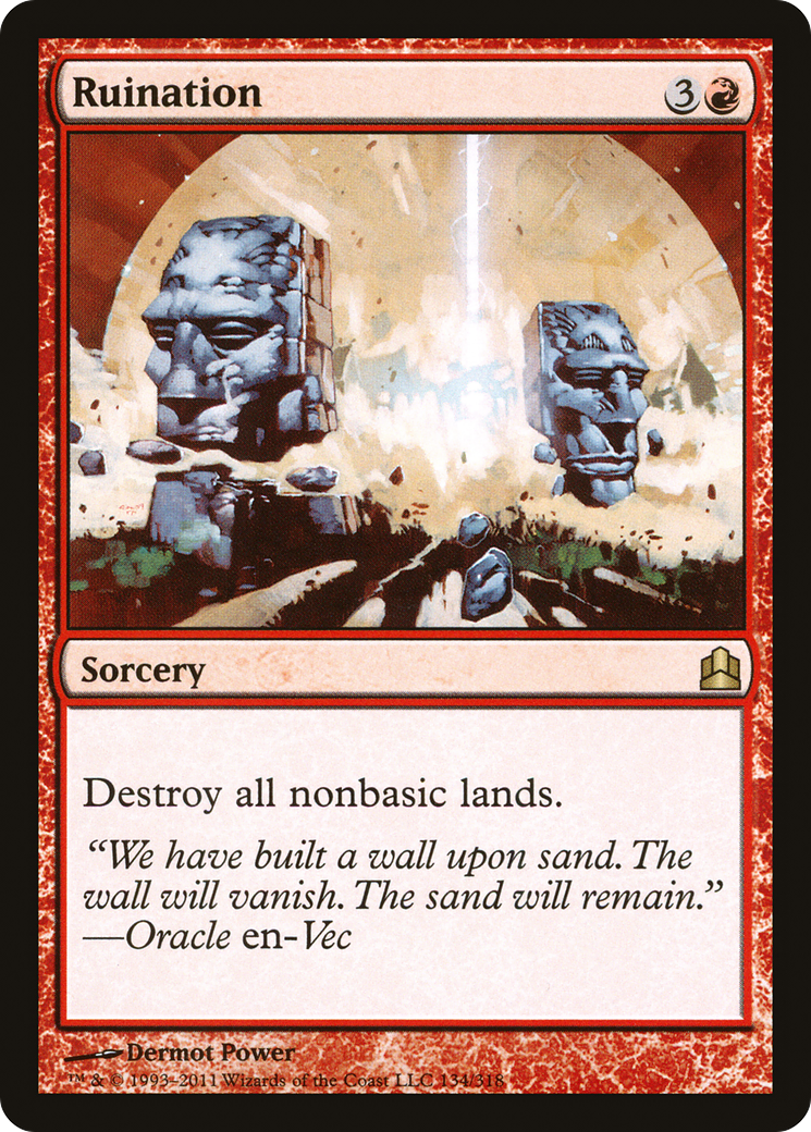 Ruination | Commander 2011 #134