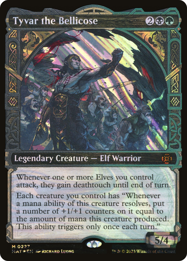 Tyvar the Bellicose | March of the Machine: The Aftermath #227 [foil]
