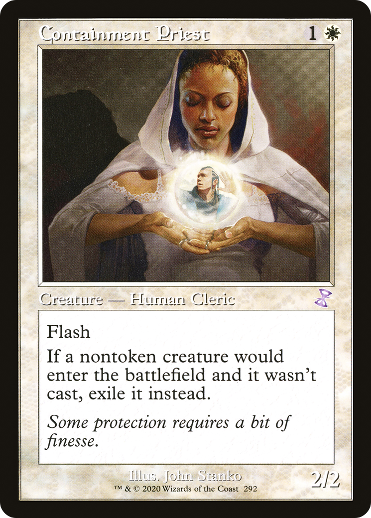 Containment Priest | Time Spiral Remastered #292 [foil]