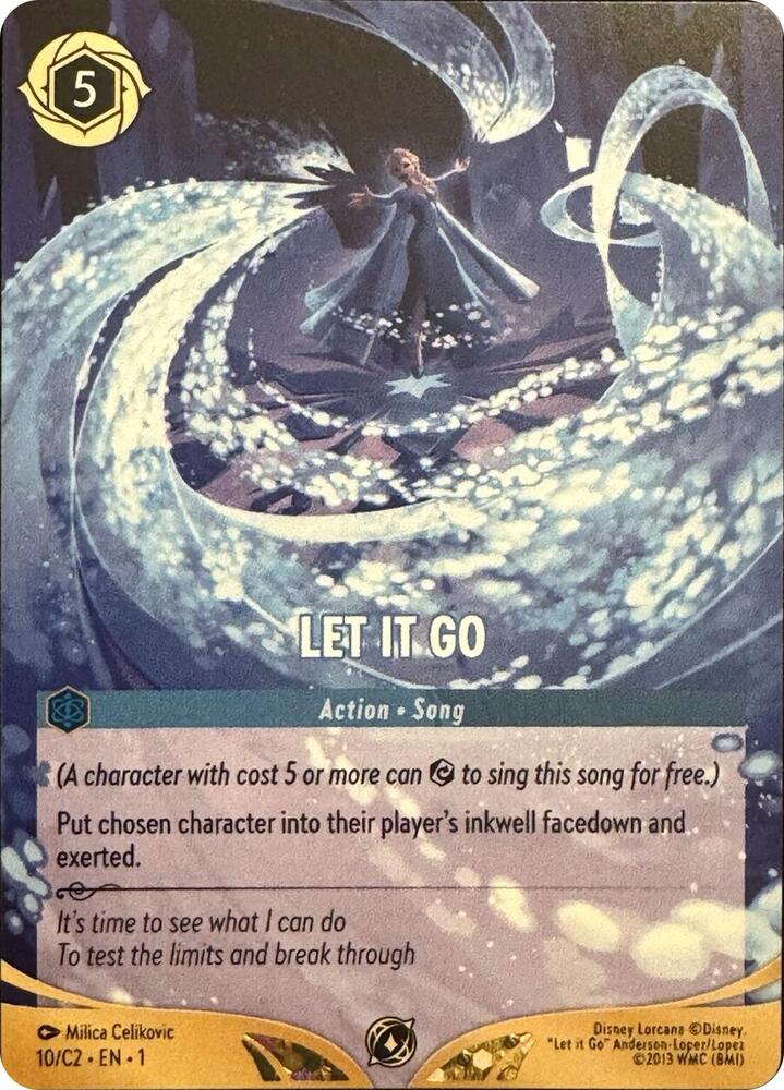 Let It Go (Disney Lorcana Challenge) | Disney Lorcana Promo Cards #10