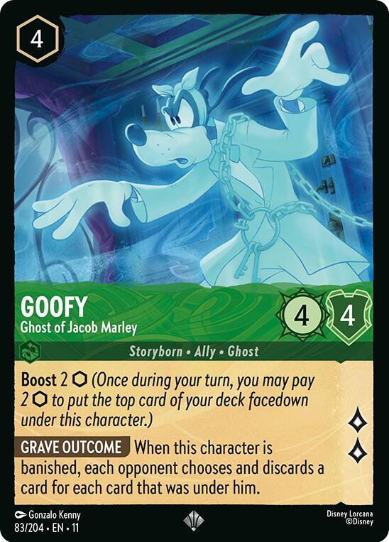 Goofy - Ghost of Jacob Marley | Winterspell #83/204