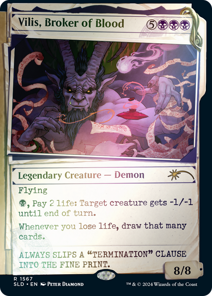 Vilis, Broker of Blood | Secret Lair Drop #1567s [foil]