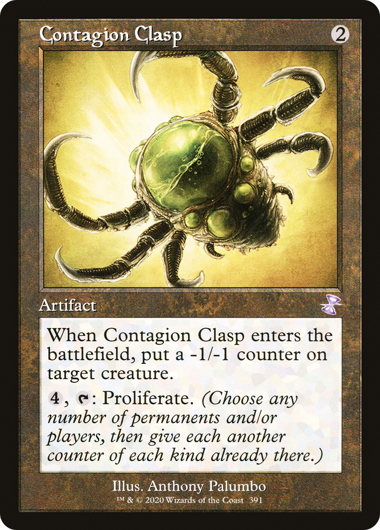 Contagion Clasp | Time Spiral Remastered #391 [foil]