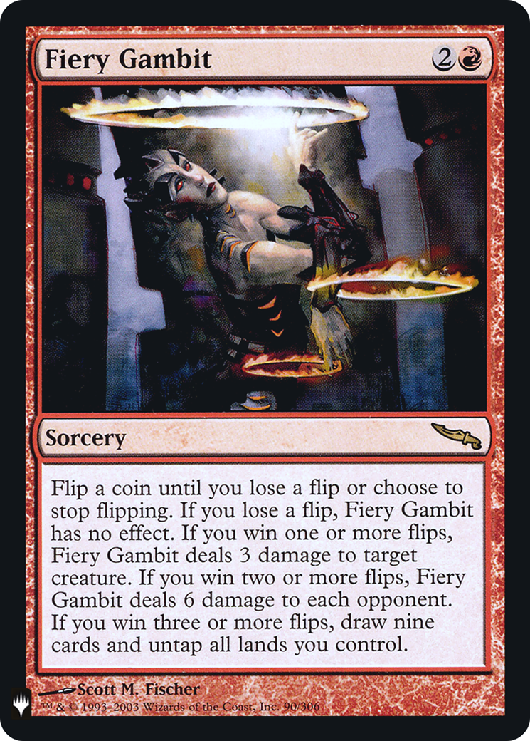 Fiery Gambit | The List #MRD-90 [foil]
