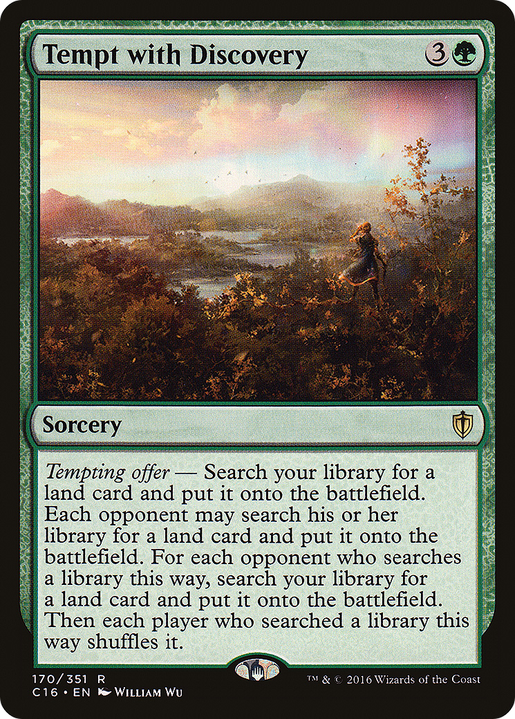 Tempt with Discovery | Commander 2016 #170