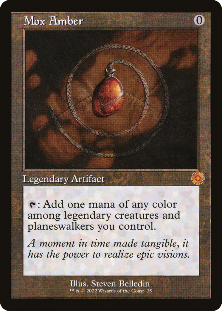 Mox Amber | The Brothers' War Retro Artifacts #35
