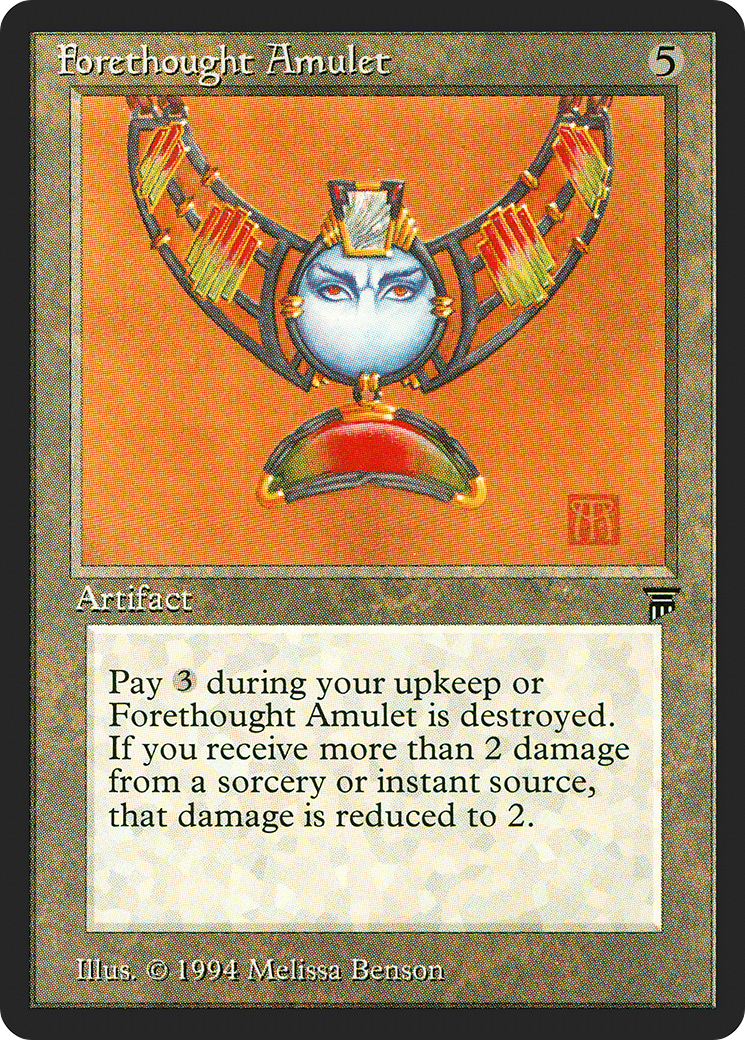 Forethought Amulet | Legends #277