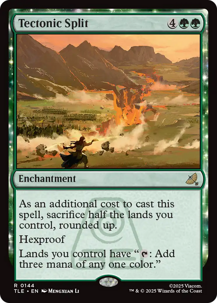 Tectonic Split | Avatar: The Last Airbender Eternal #144 [foil]