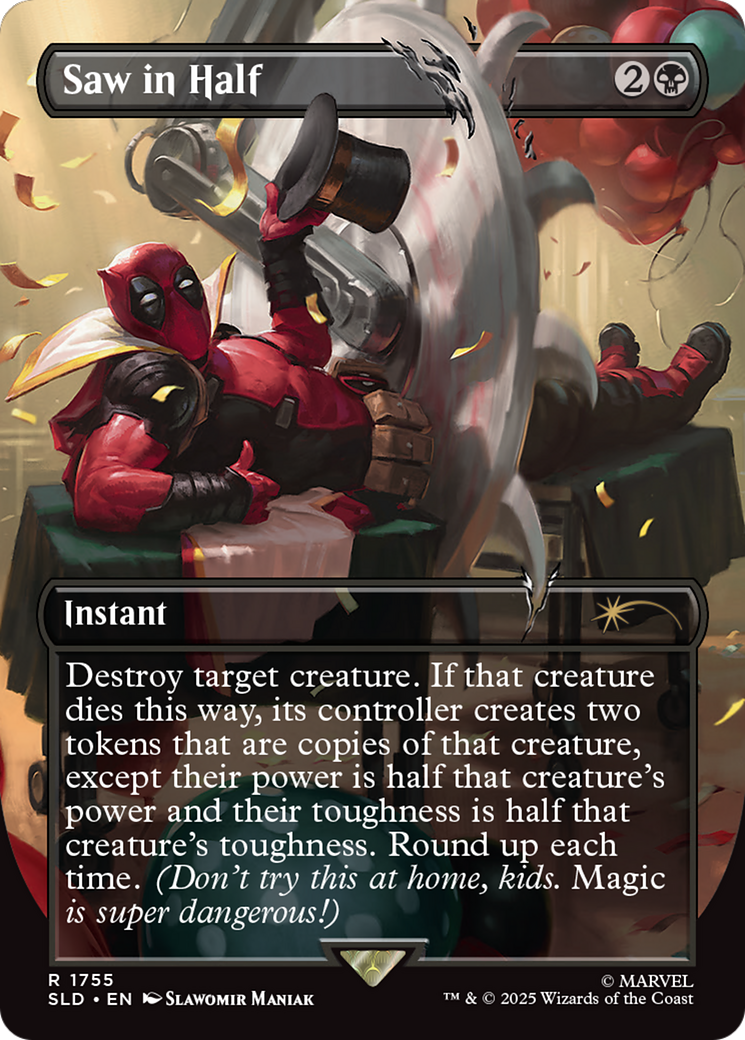 Saw in Half | Secret Lair Drop #1755 [foil]