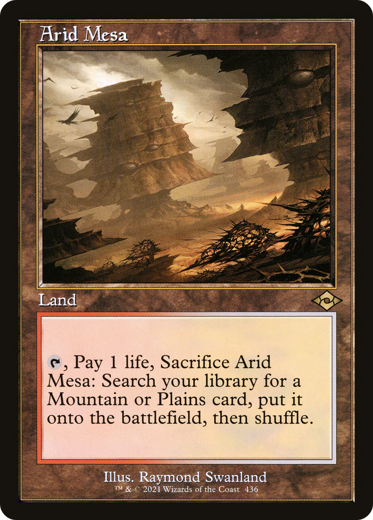 Arid Mesa | Modern Horizons 2 #436 [etched]