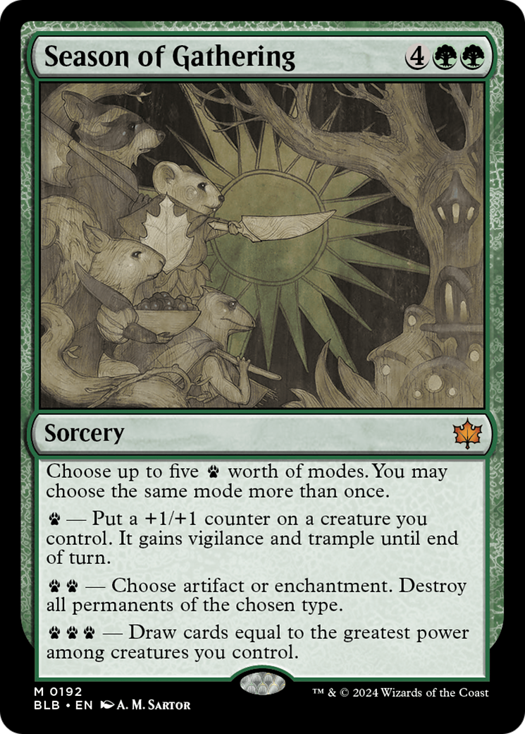 Season of Gathering | Bloomburrow #192