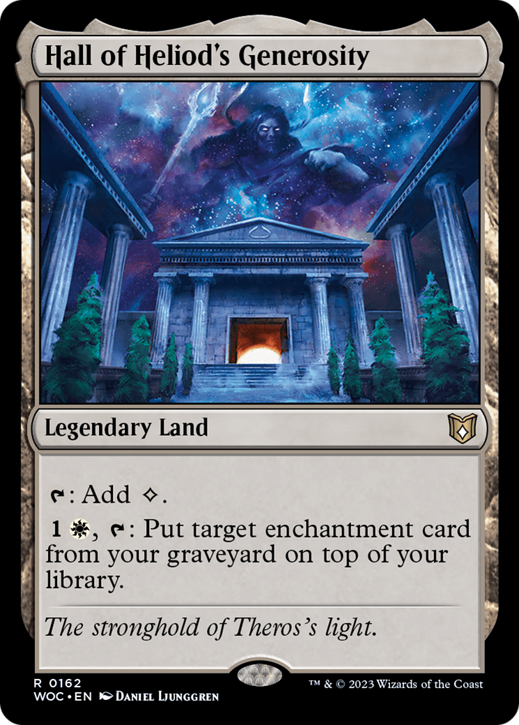 Hall of Heliod's Generosity | Wilds of Eldraine Commander #162