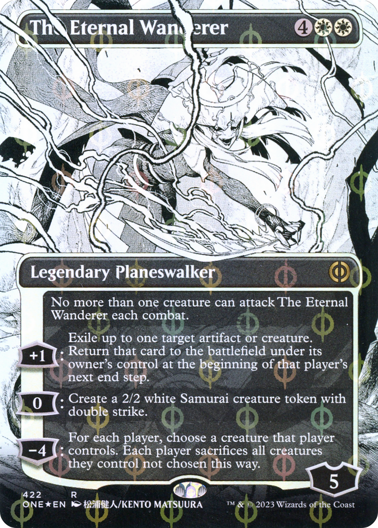 The Eternal Wanderer | Phyrexia: All Will Be One #422 [foil]
