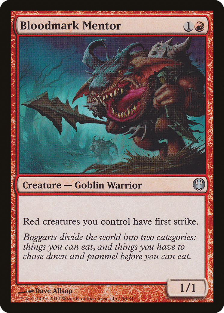 Bloodmark Mentor | Duel Decks: Knights vs. Dragons #50