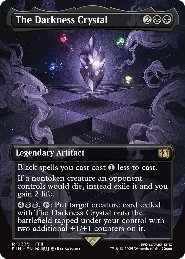 The Darkness Crystal | Final Fantasy #335 [foil]
