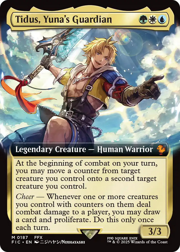Tidus, Yuna's Guardian | Final Fantasy Commander #187 [foil]