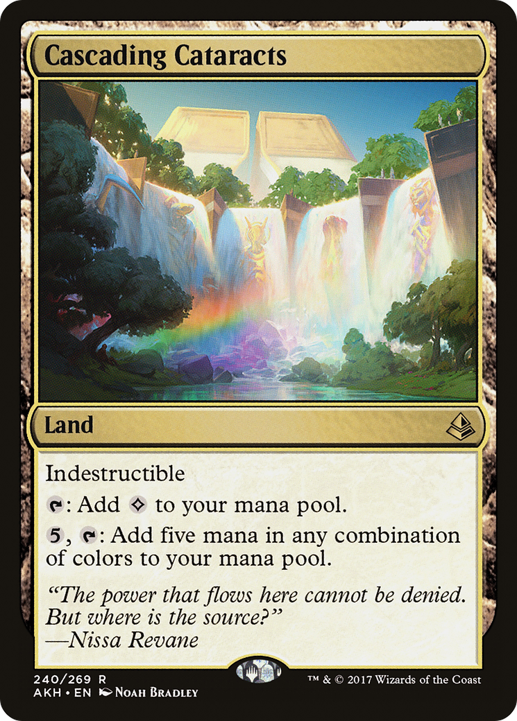 Cascading Cataracts | Amonkhet #240 [foil]