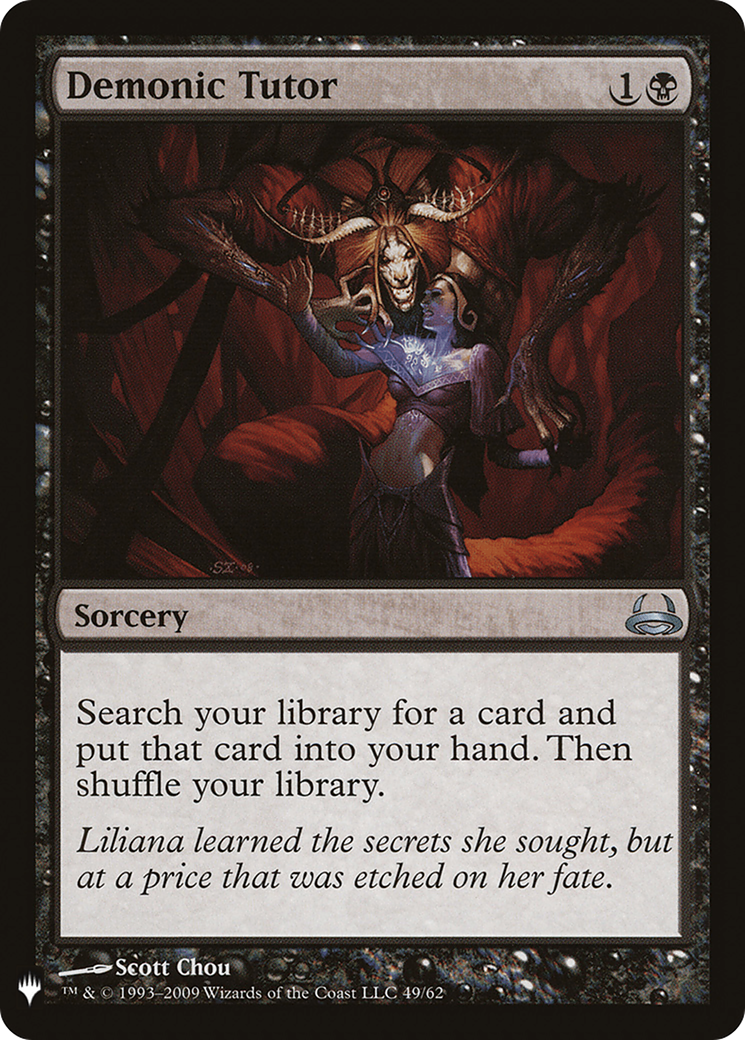 Demonic Tutor | The List #DDC-49