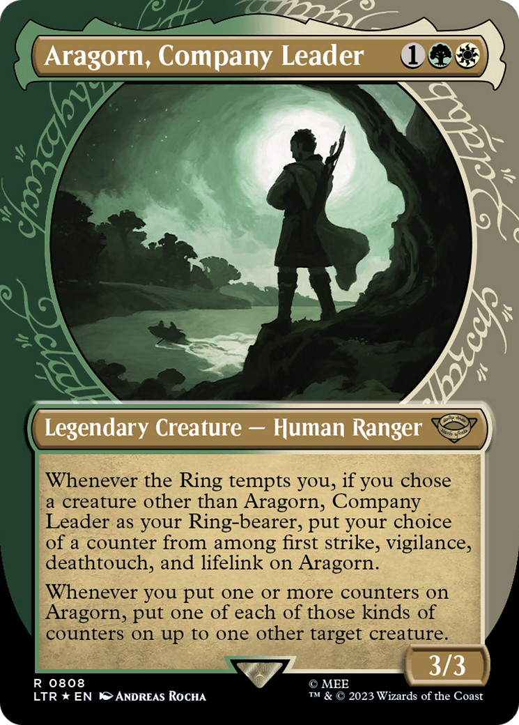 Aragorn, Company Leader | The Lord of the Rings: Tales of Middle-earth #808 [foil]