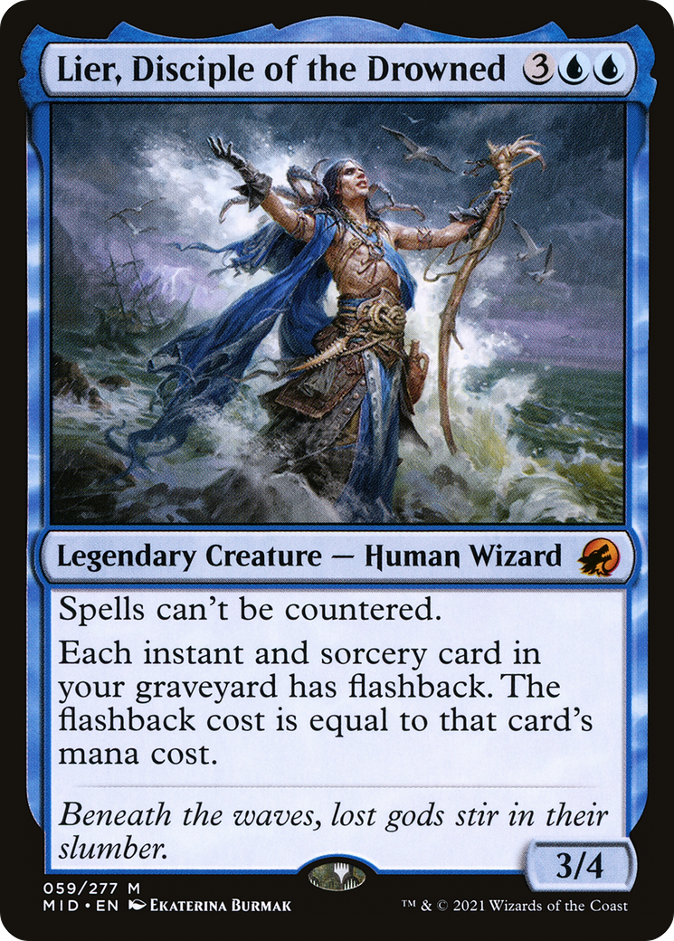 Lier, Disciple of the Drowned | Innistrad: Midnight Hunt #59 [foil]