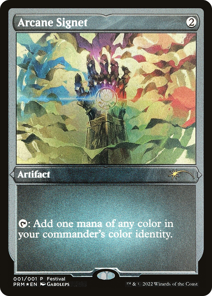 Arcane Signet | 30th Anniversary Misc Promos #1Fs [etched]