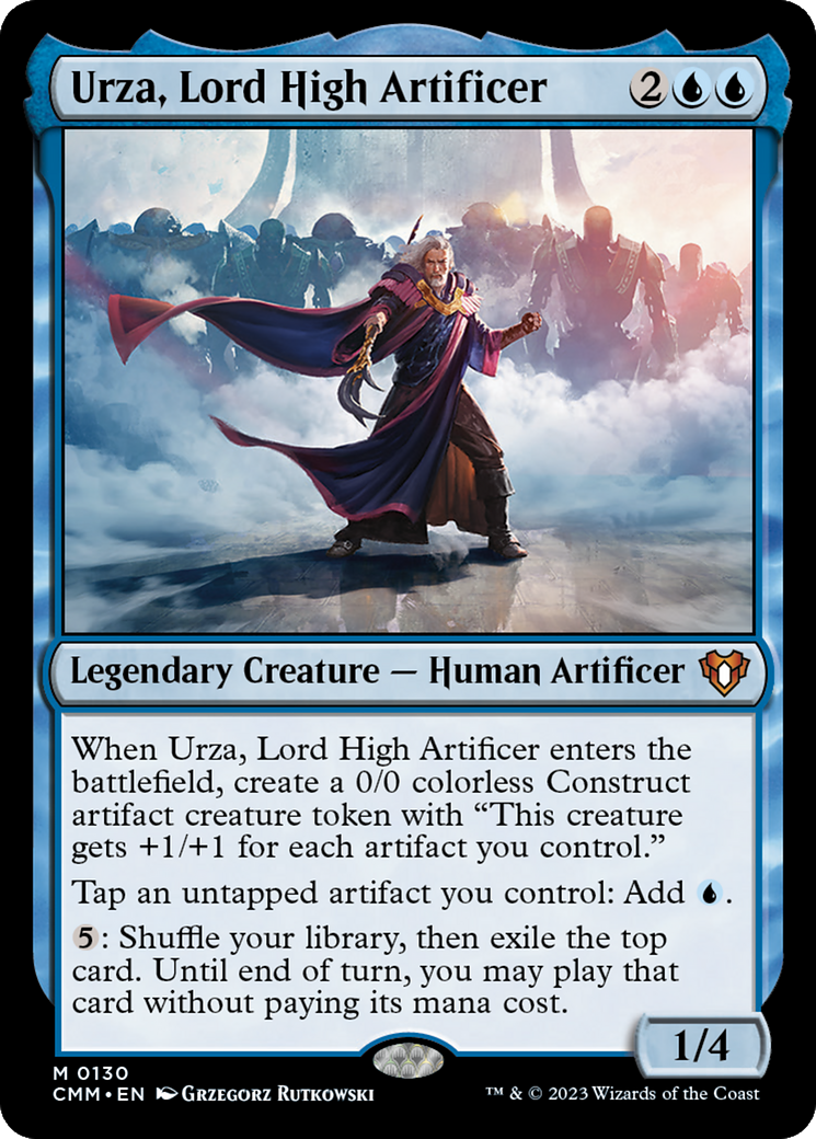 Urza, Lord High Artificer | Commander Masters #130 [foil]