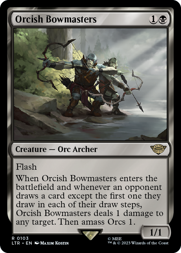 Orcish Bowmasters | The Lord of the Rings: Tales of Middle-earth #103 [foil]