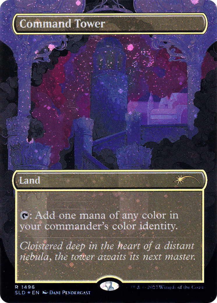Command Tower | Secret Lair Drop #1496s [foil]