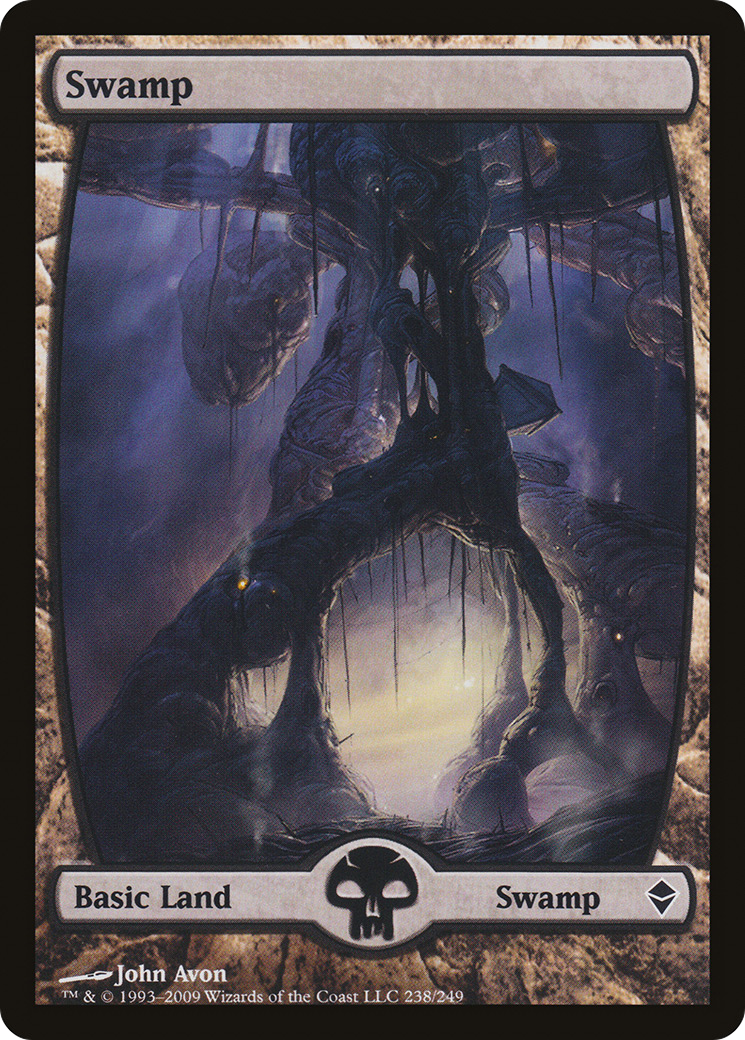 Swamp | Zendikar #238 [foil]
