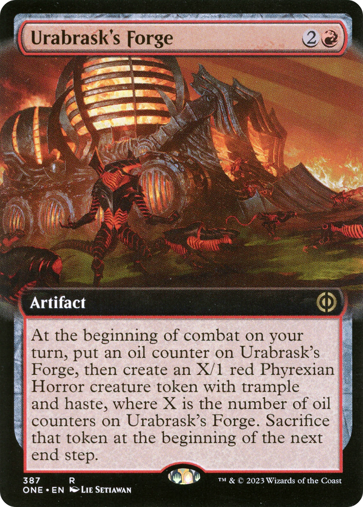 Urabrask's Forge | Phyrexia: All Will Be One #387