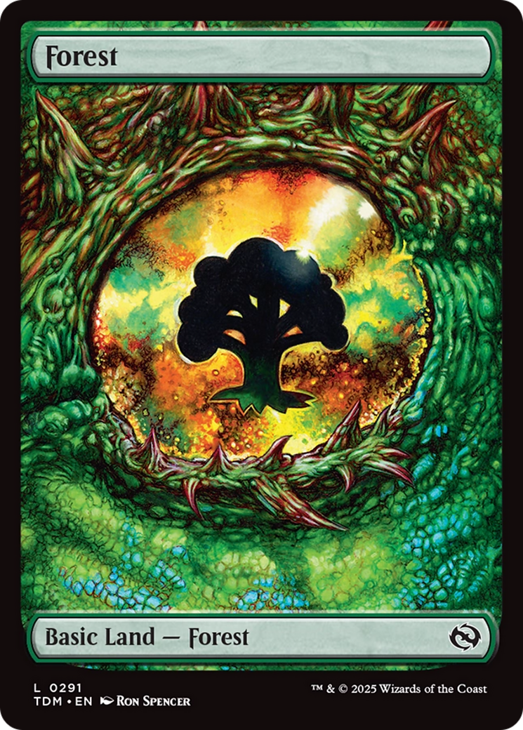 Forest | Tarkir: Dragonstorm #291 [foil]