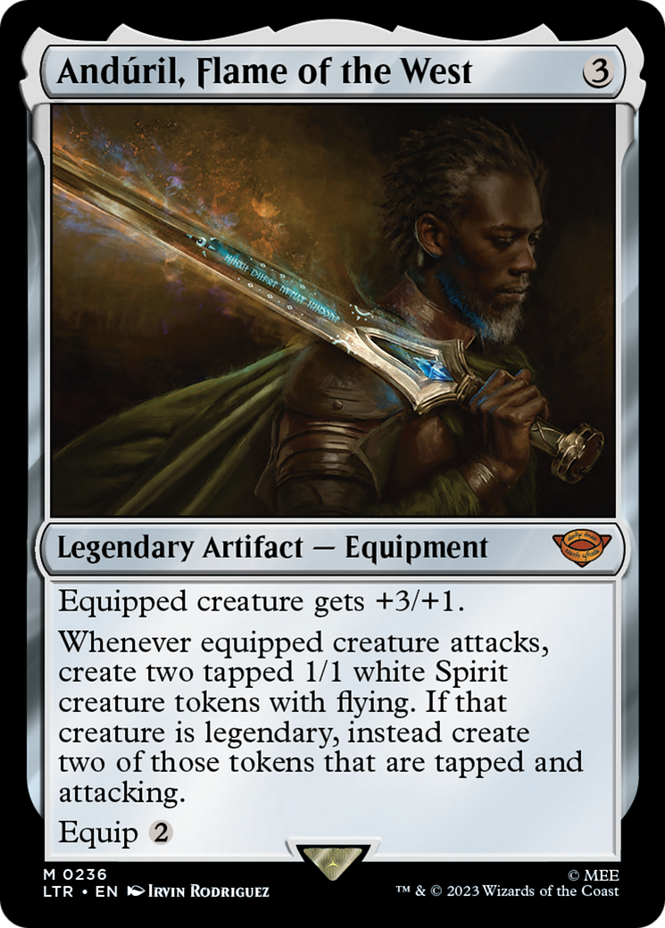 Andúril, Flame of the West | The Lord of the Rings: Tales of Middle-earth #236 [foil]