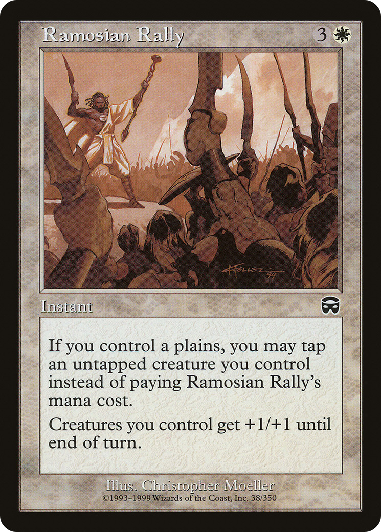Ramosian Rally | Mercadian Masques #38 [foil]