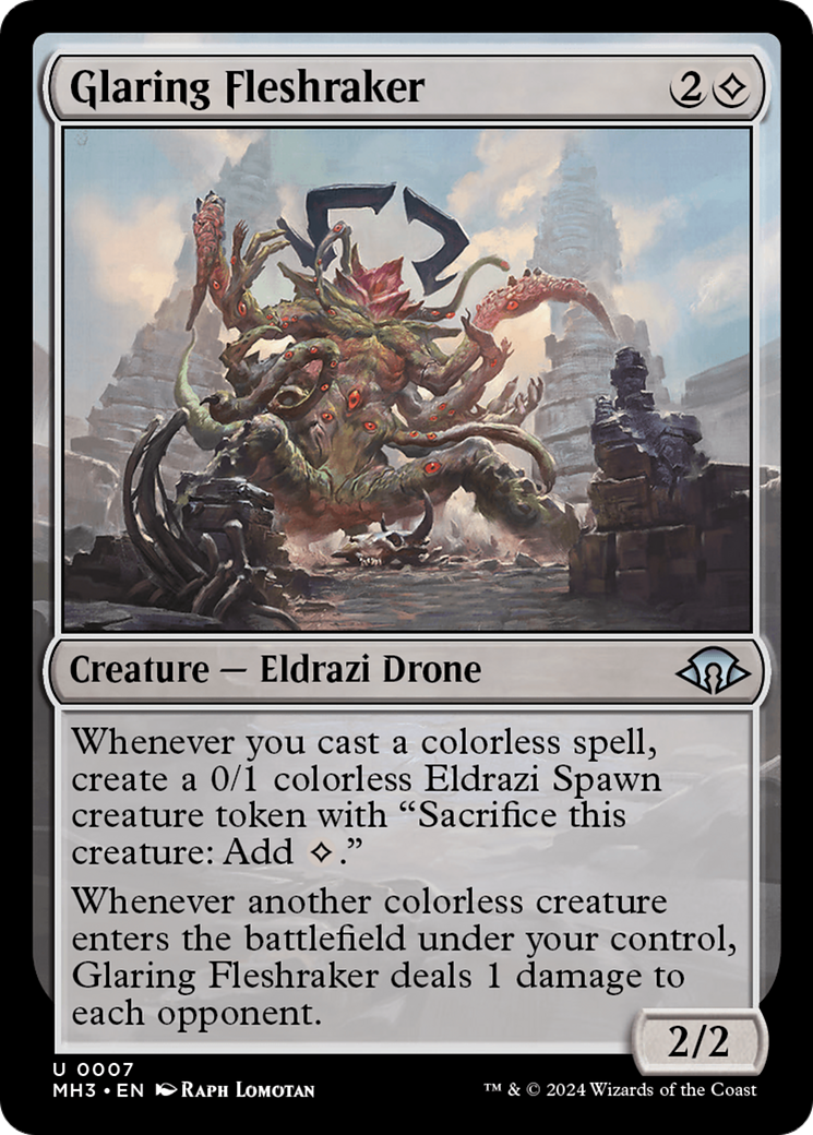 Glaring Fleshraker | Modern Horizons 3 #7 [foil]