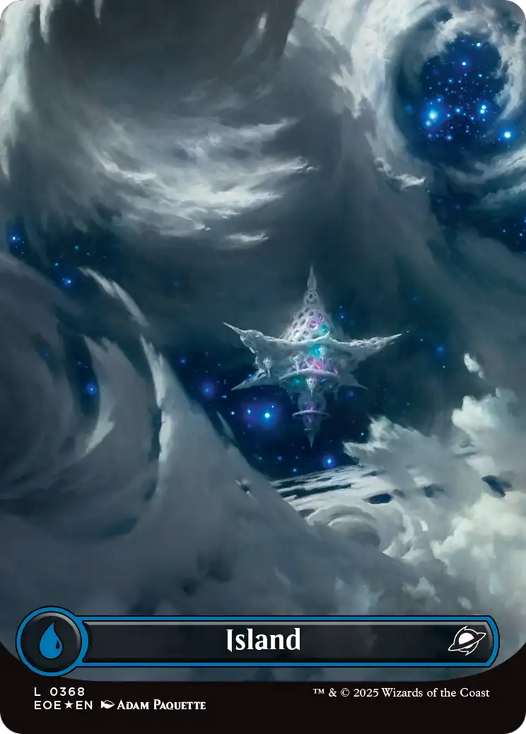 Island | Edge of Eternities #368 [foil]