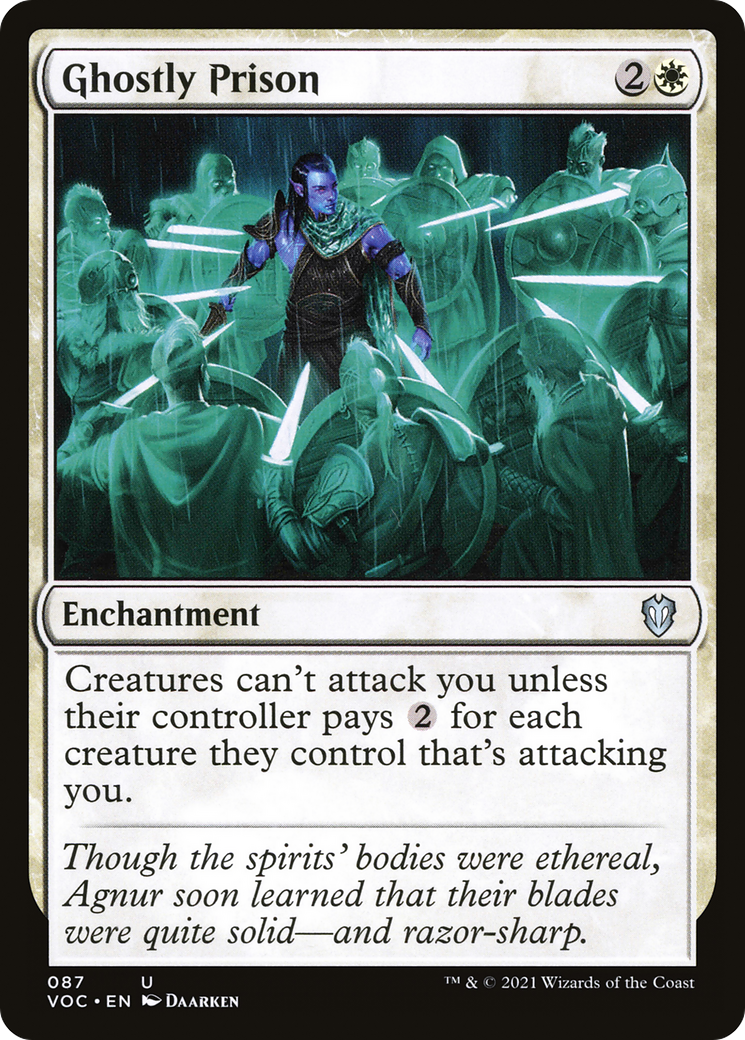 Ghostly Prison | Crimson Vow Commander #87
