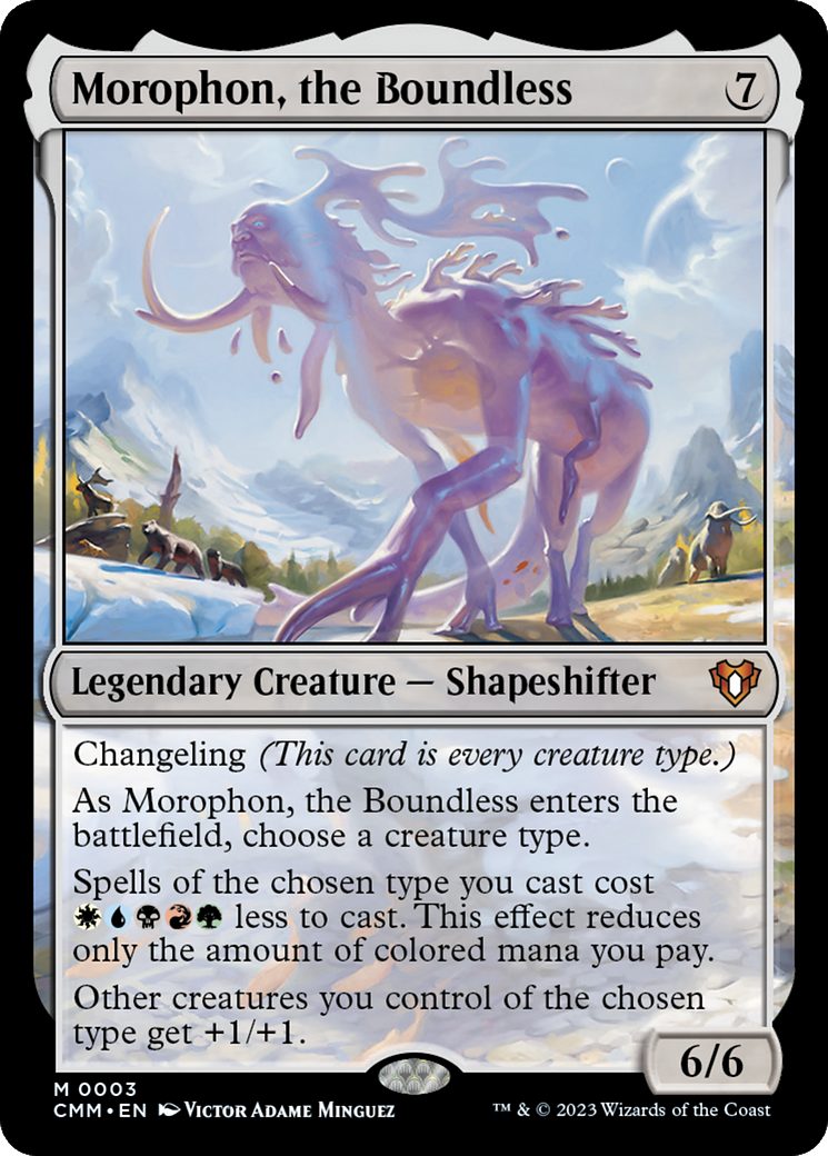 Morophon, the Boundless | Commander Masters #3 [foil]