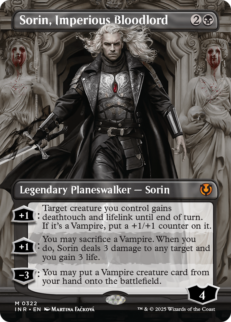 Sorin, Imperious Bloodlord | Innistrad Remastered #322 [foil]