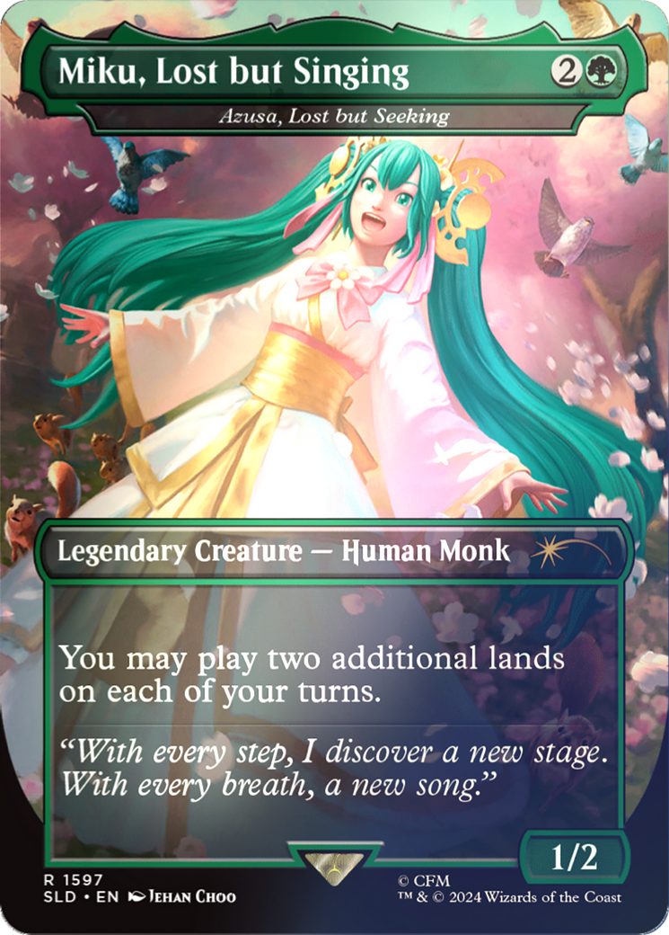Azusa, Lost but Seeking | Secret Lair Drop #1597s [foil]